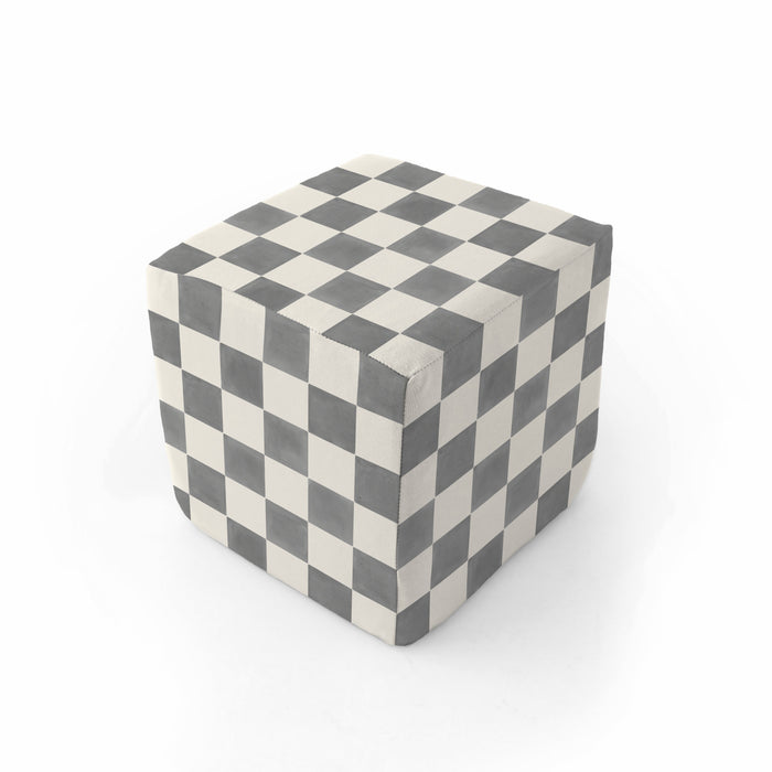 Toki Mats x Project Nursery Checker Play Cube - Pepper