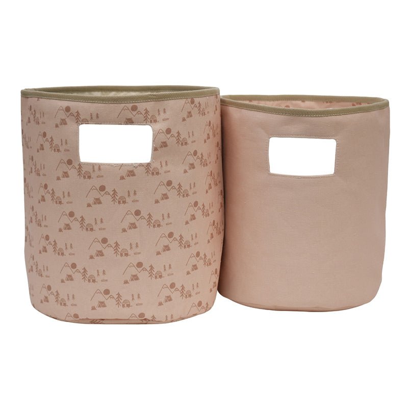 Happy Camper Storage Tote Set