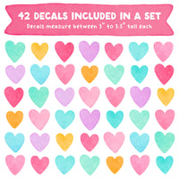Be Mine Heart Fabric Wall Decals