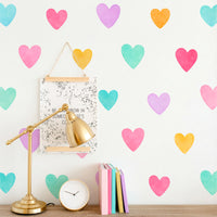 Be Mine Heart Fabric Wall Decals