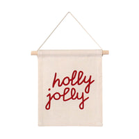 Holly Jolly Hanging Sign