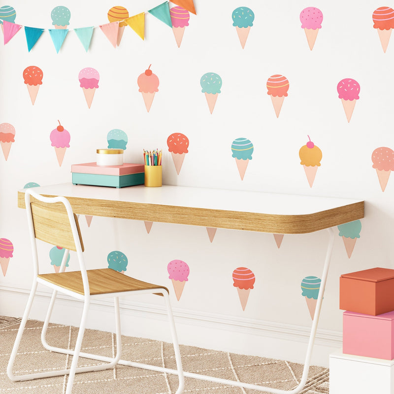 Cherry on Top Fabric Wall Decal Set