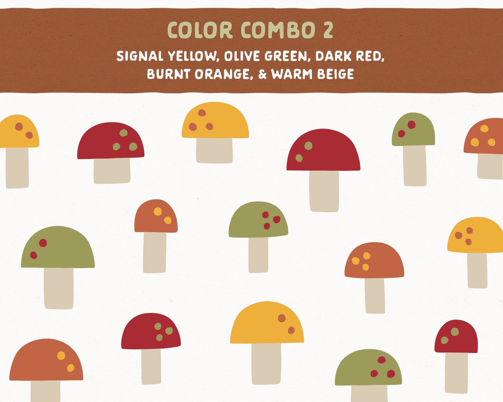 Fungi Fun Wall Decals