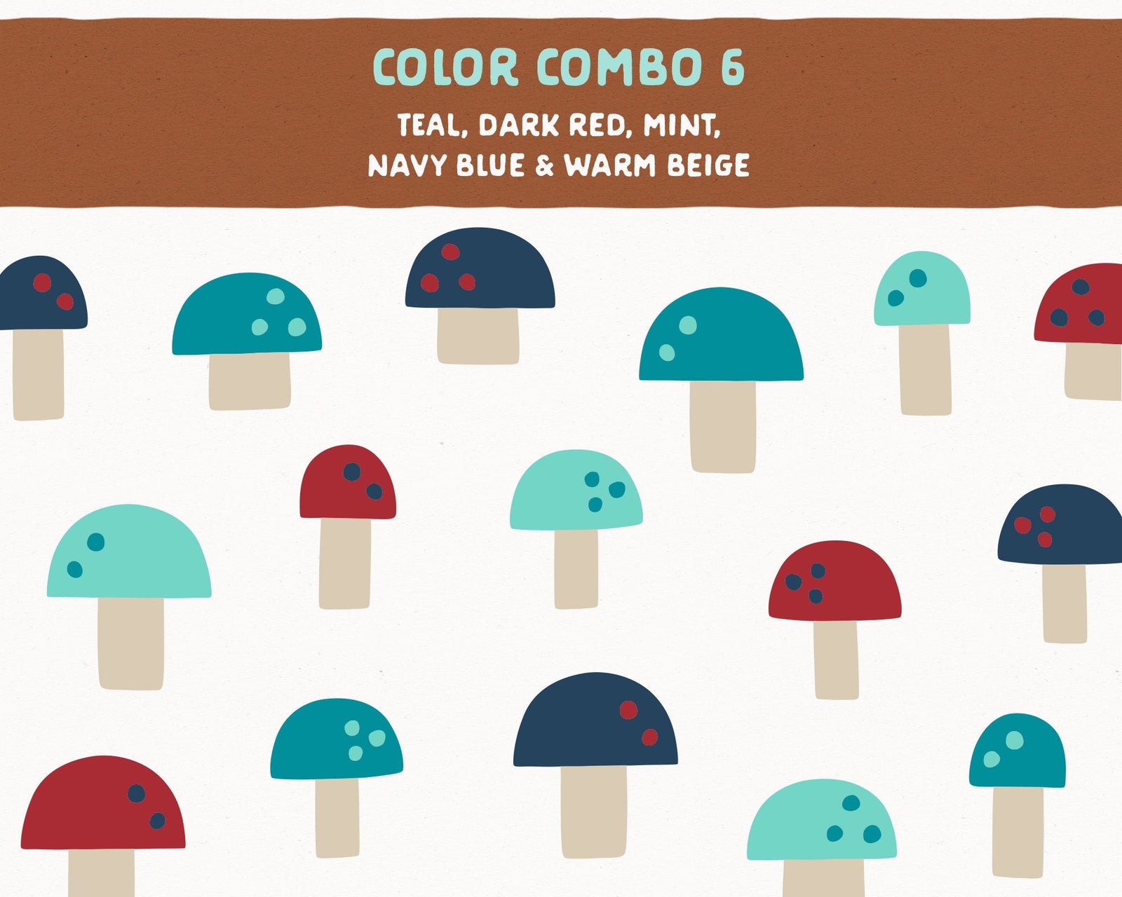 Fungi Fun Wall Decals