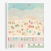 Day at the Beach Art Print