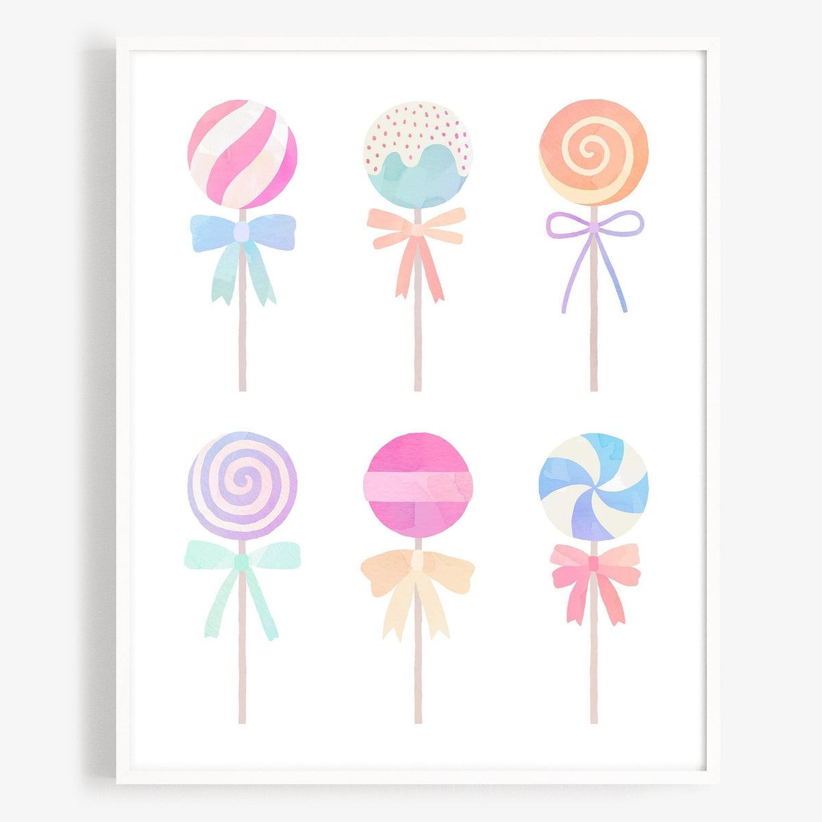 Lollipops Art Print