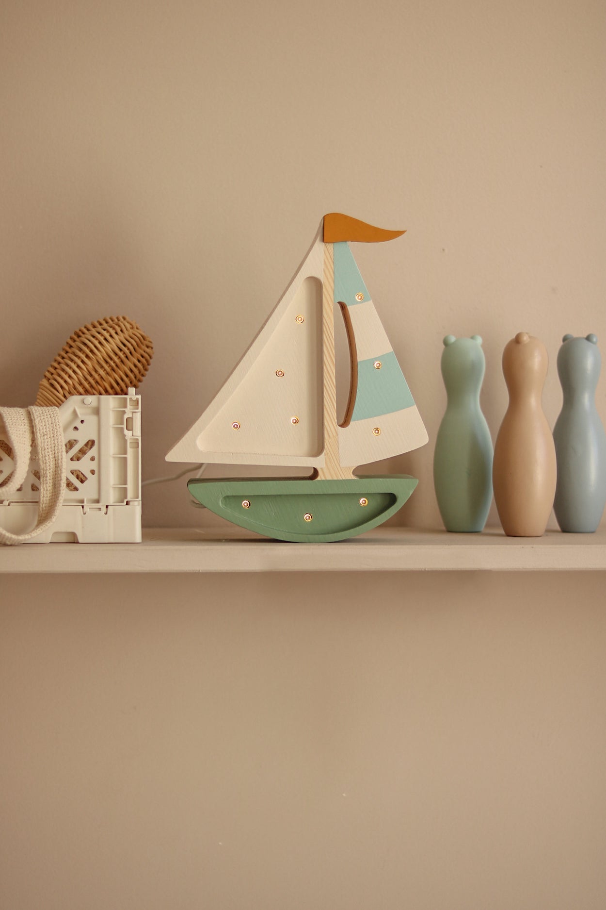 Little Lights Mini Sailboat Lamp
