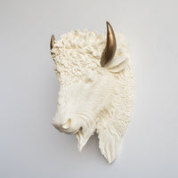 Faux Bison Sculpture