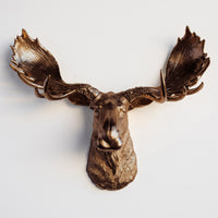 Faux Moose Sculpture