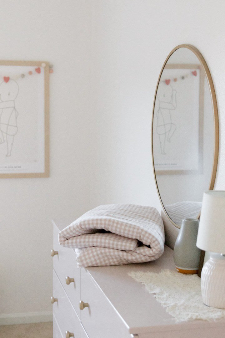 Haven Quilted Crib Blanket