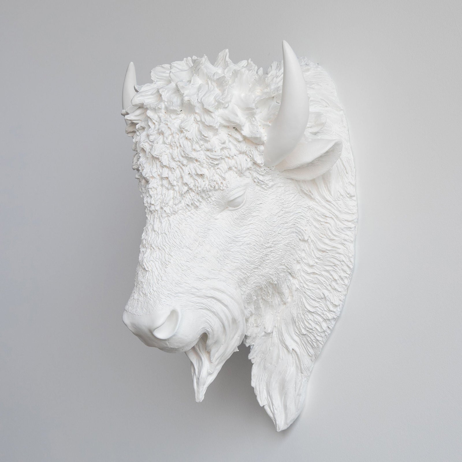 Faux Bison Sculpture