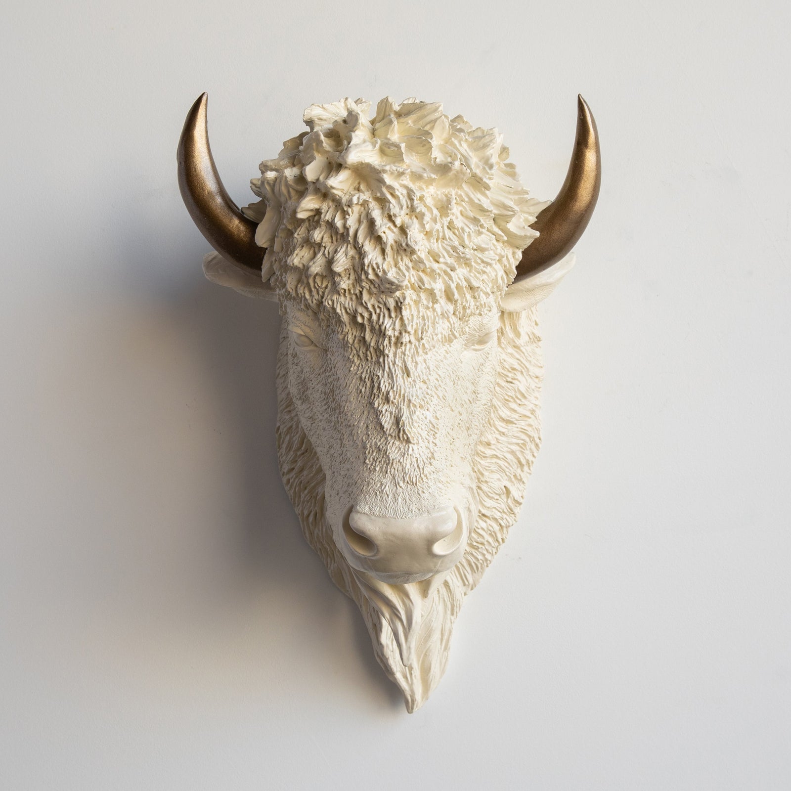 Faux Bison Sculpture