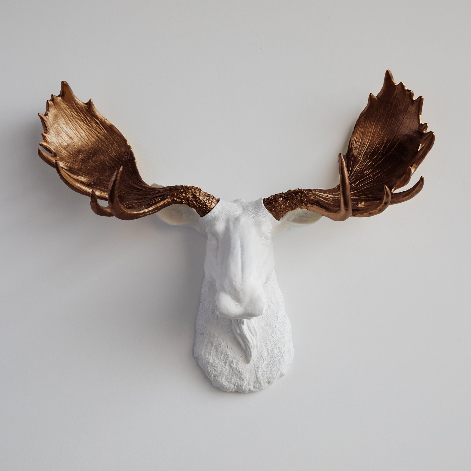 Faux Moose Sculpture