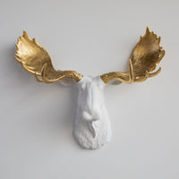 Faux Moose Sculpture