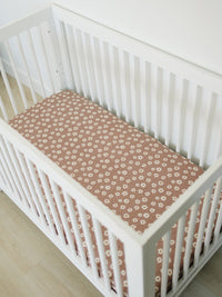 Daisy Dream Muslin Crib Sheet