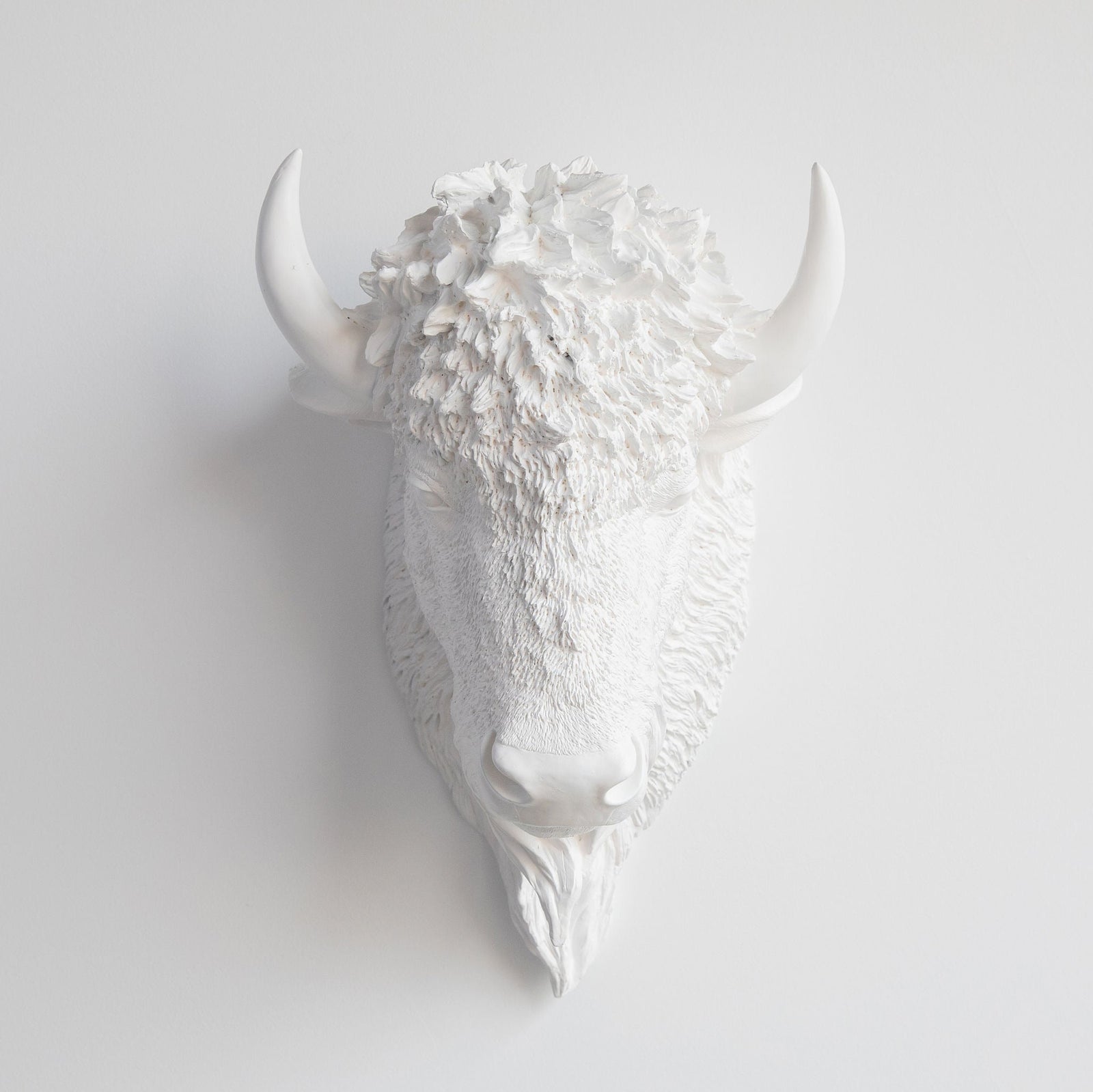 Faux Bison Sculpture