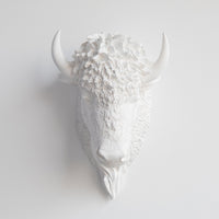 Faux Bison Sculpture