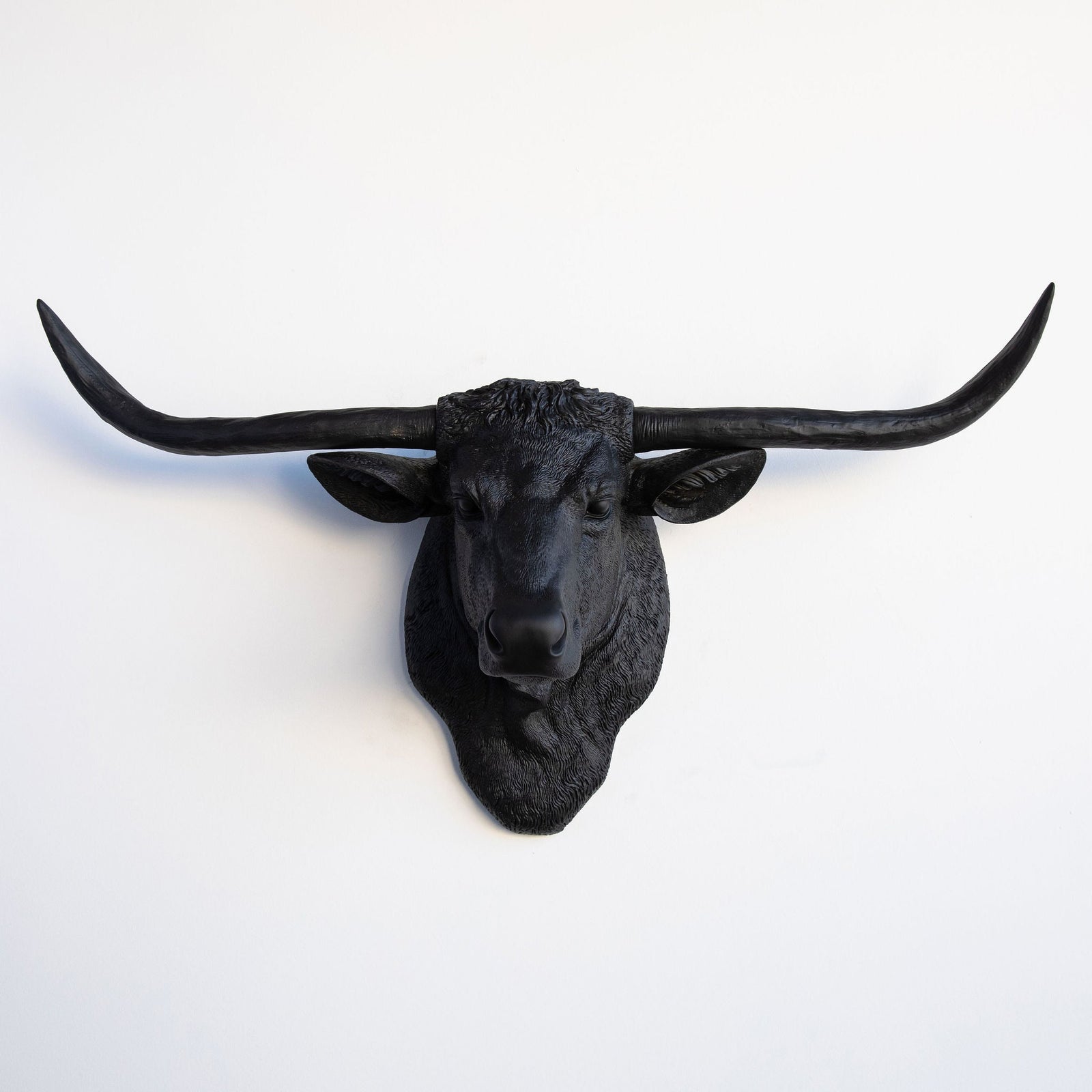 Faux Texas Longhorn Sculpture