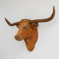 Faux Texas Longhorn Sculpture