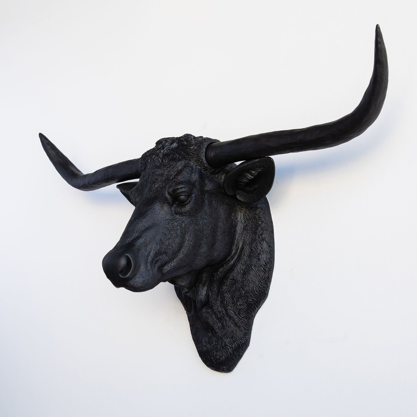 Faux Texas Longhorn Sculpture