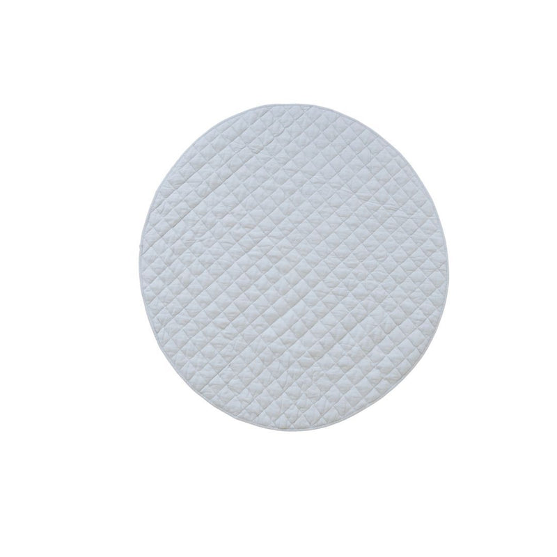Linen Round Playmat - Ivory