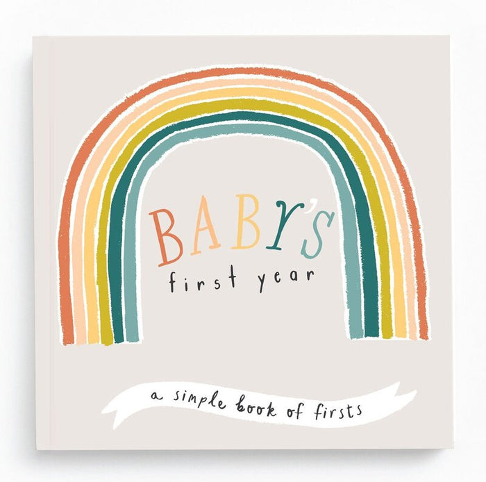 Little Rainbow Memory Baby Book