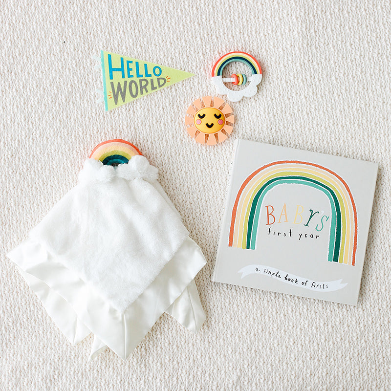 Little Rainbow Sunshine Baby Teether Toy