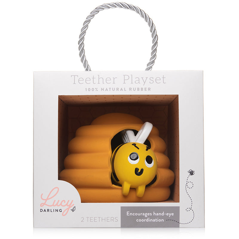 Honey Bee Baby Teether Toy Set