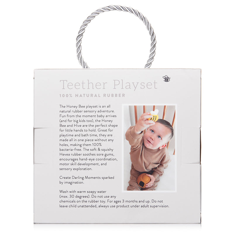 Honey Bee Baby Teether Toy Set