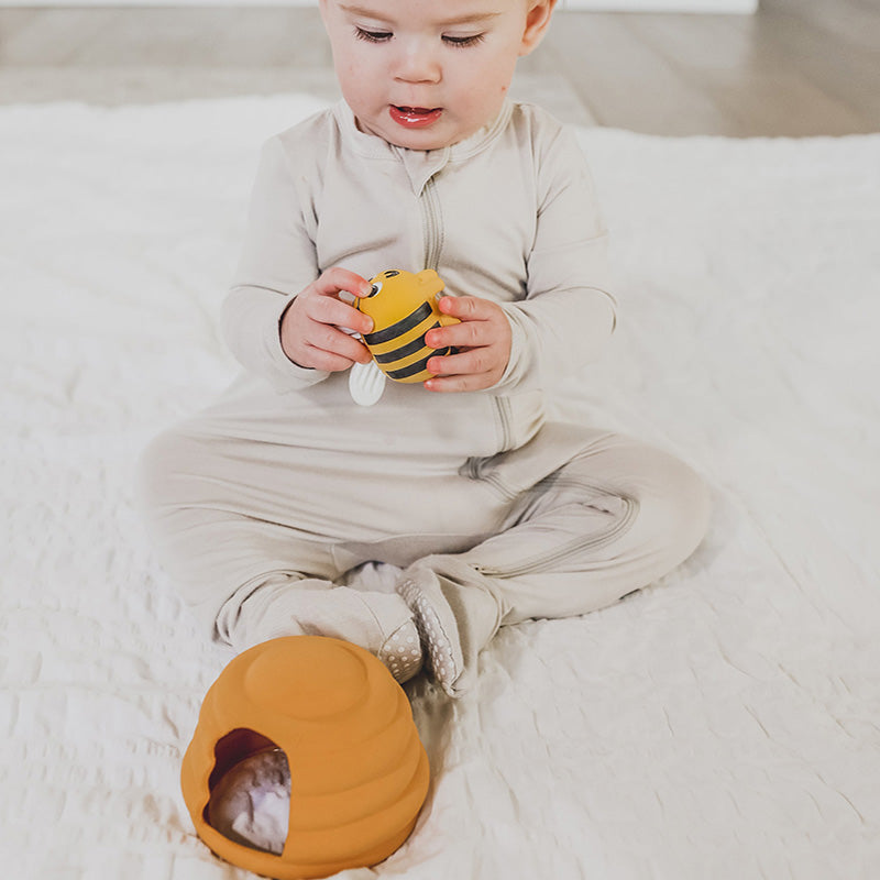 Honey Bee Baby Teether Toy Set