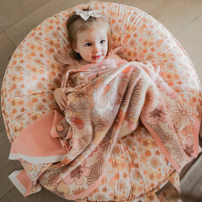 Flower Child Pello Multi-Use Floor Cushion