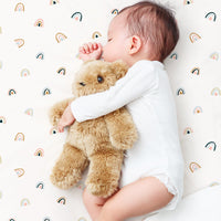 Over the Rainbow Organic Crib Sheet