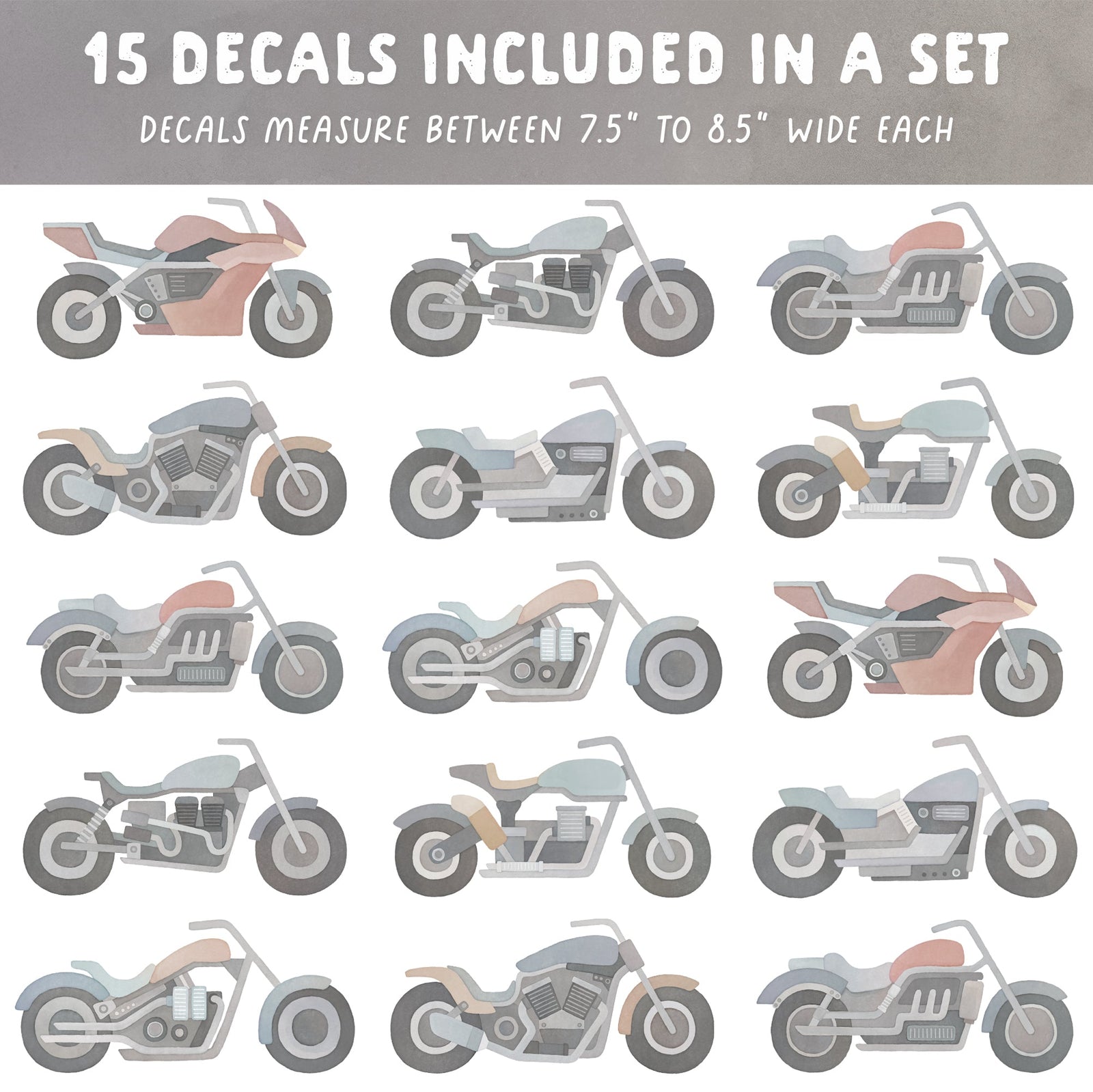 Open Road Fabric Wall Decals