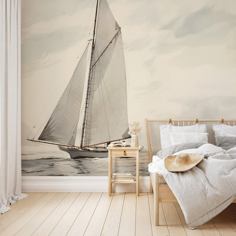 Setting Sail Wall Mural