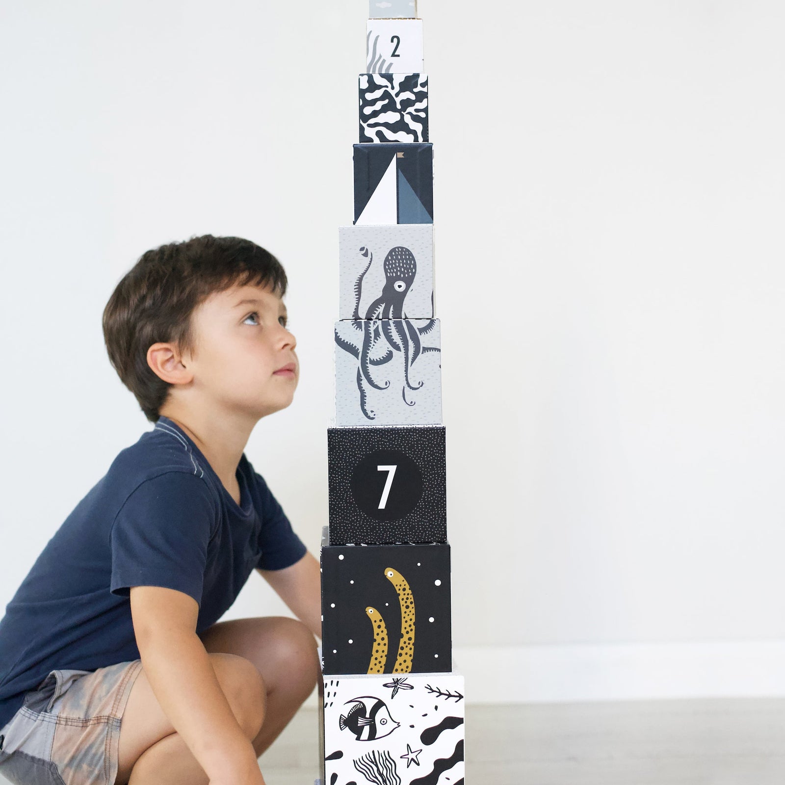 Ocean Animals Nesting Blocks