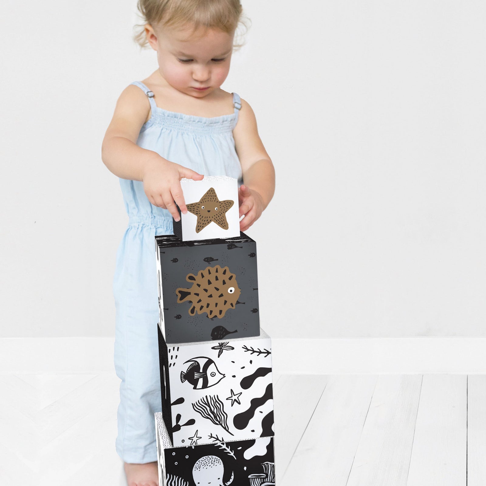 Ocean Animals Nesting Blocks