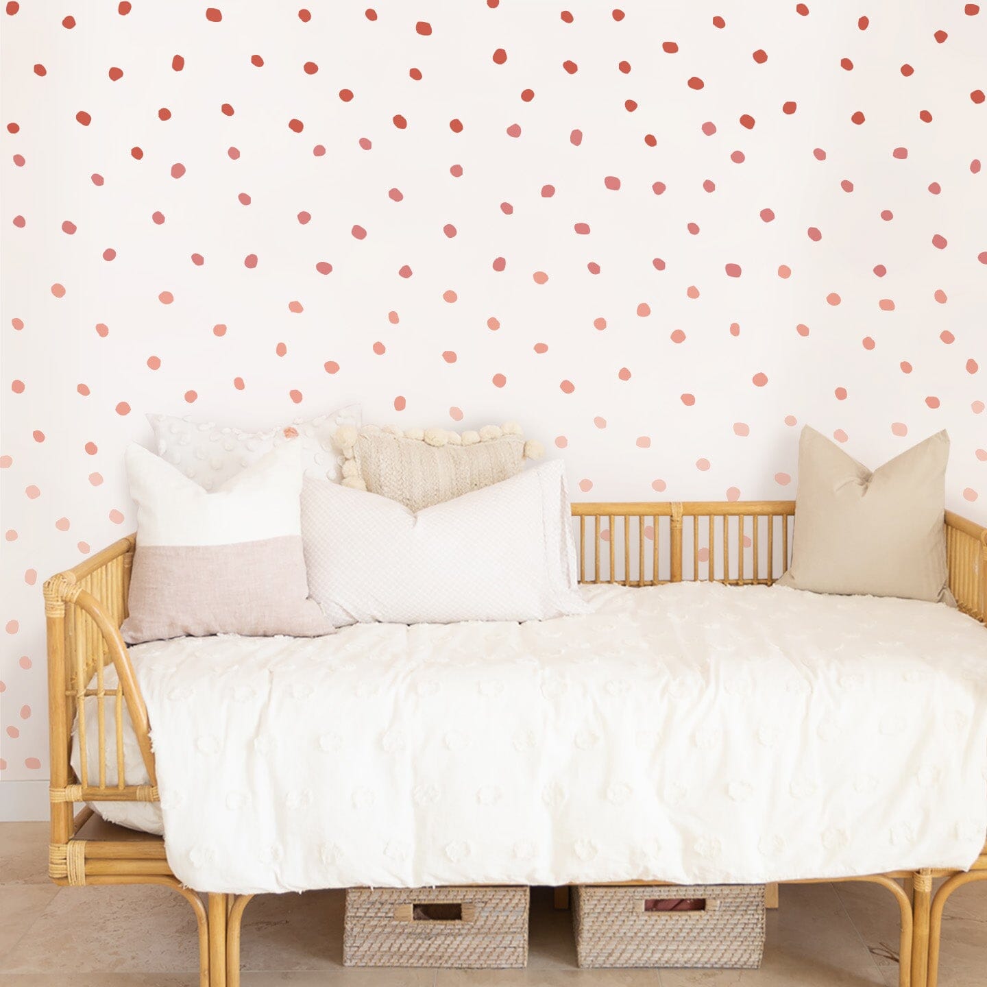 Ombre Irregular Dot Wall Decals