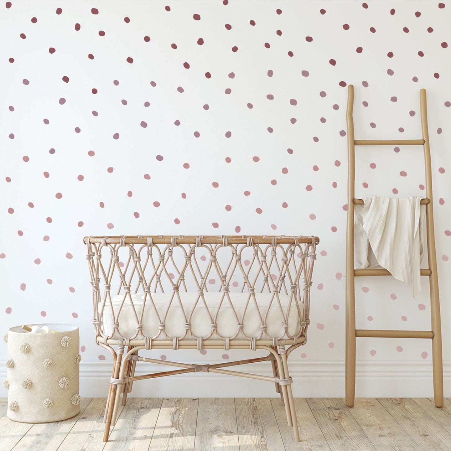 Ombre Irregular Dot Wall Decals