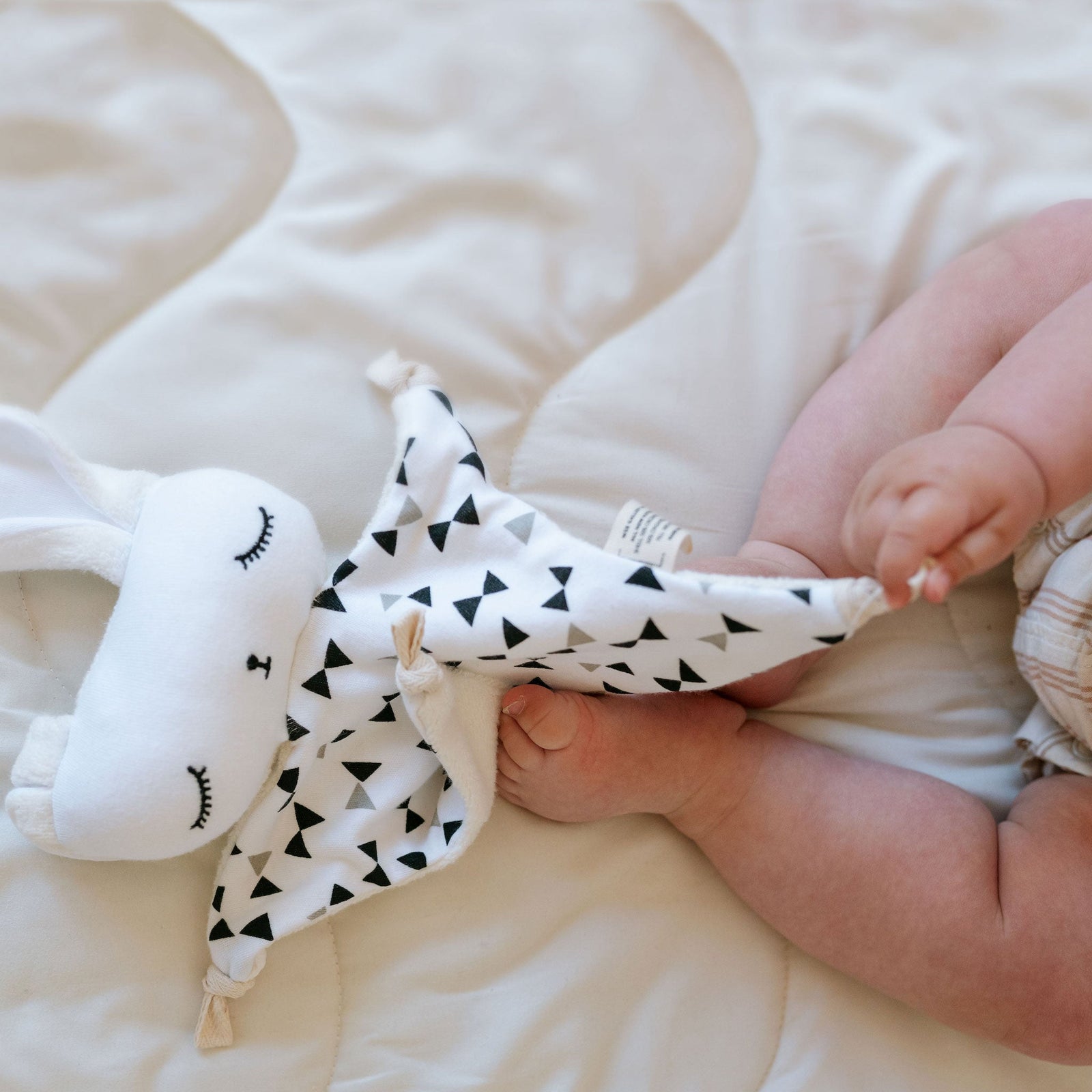 Bow Ties Cuddle Bunny Toy