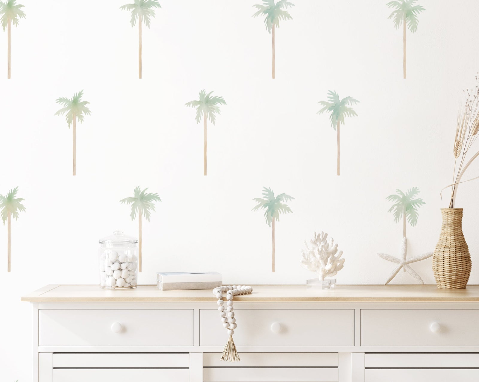Island Vibes Fabric Wall Decals