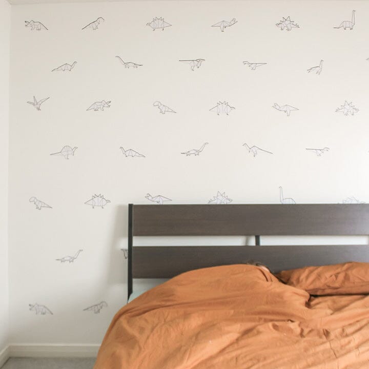 Paper Dino Wall Decals