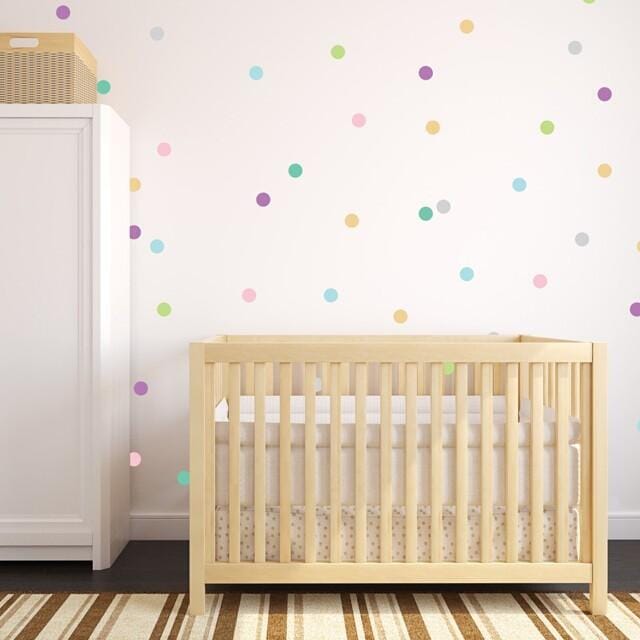 Pastel Confetti Dot Wall Decals