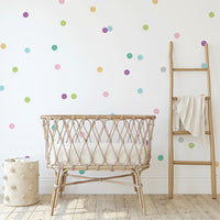 Pastel Confetti Dot Wall Decals