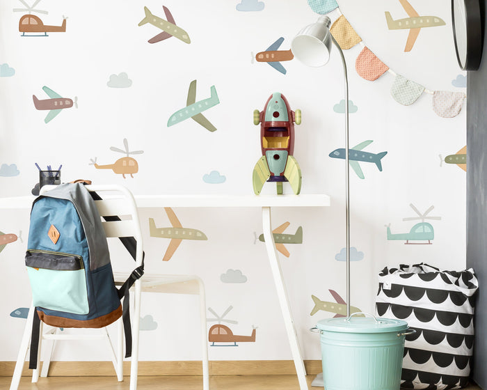 Up, Up and Away Fabric Wall Decal Set