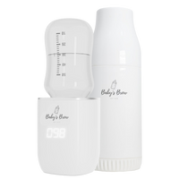 The Baby's Brew Portable Bottle Warmer Pro + Formula Dispenser Set