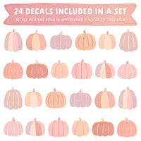 Pumpkin Patch Fabric Wall Decal Set