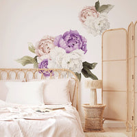 Royal Bliss Peony Wall Decals