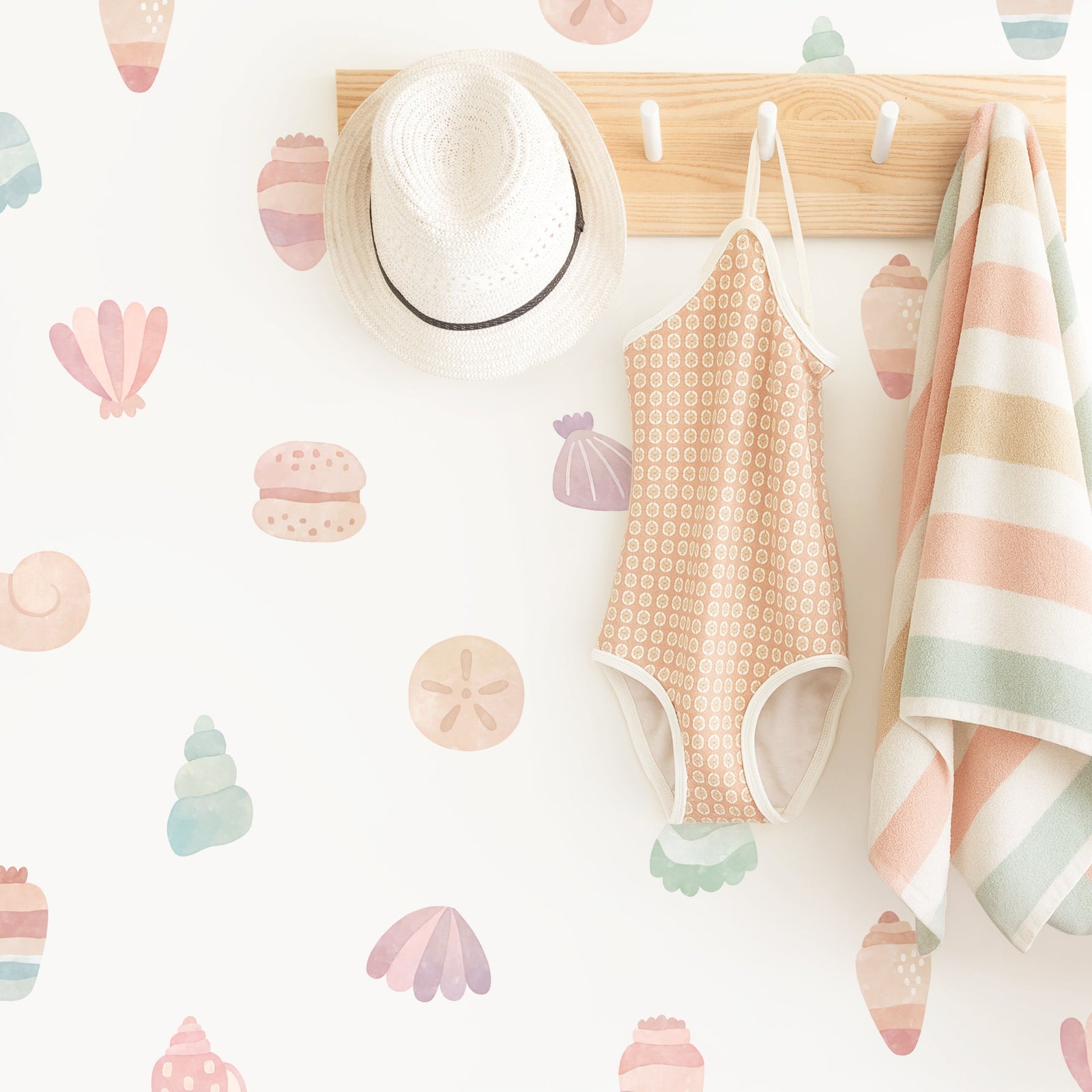 By the Seashore Fabric Wall Decals
