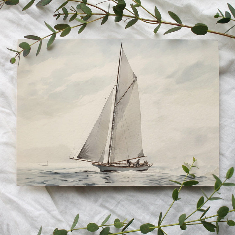 Setting Sail Wall Mural