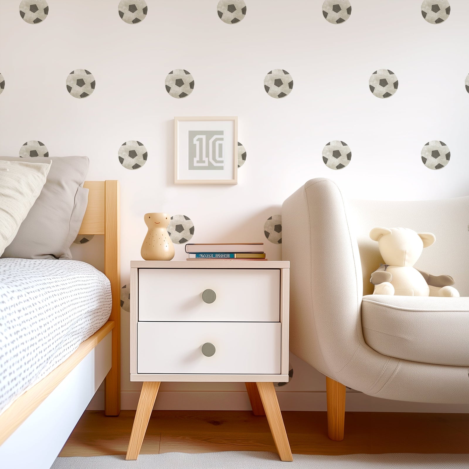 Soccer Fabric Wall Decals